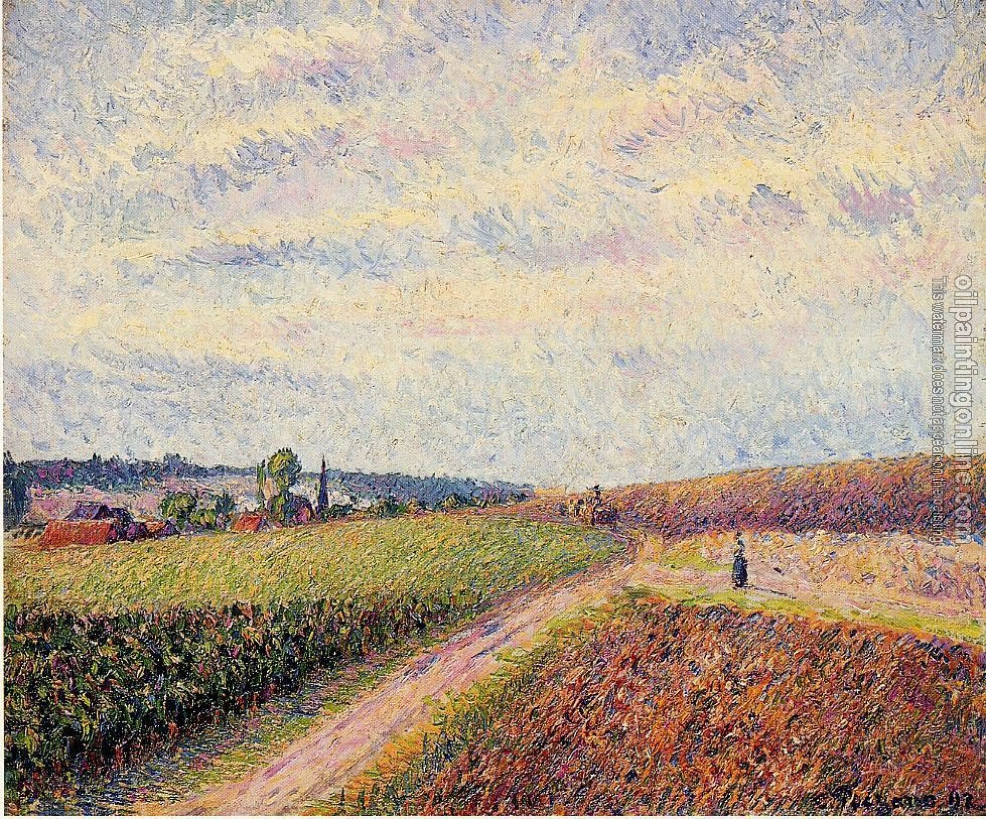 Pissarro, Camille - View of Eragny